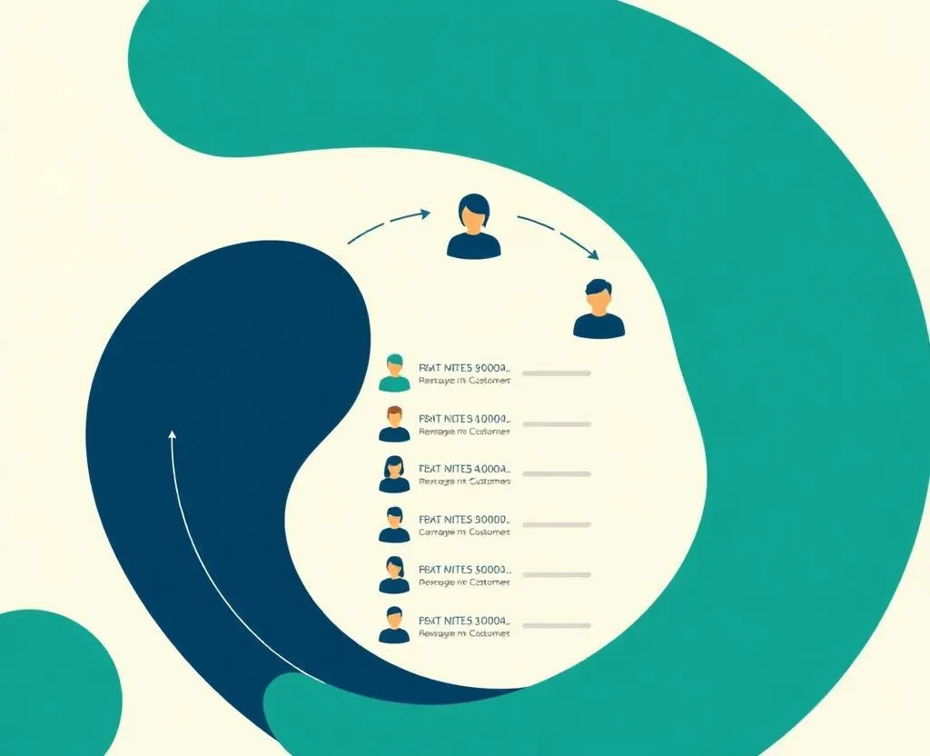 Abstract illustration of customer reactivation flow
